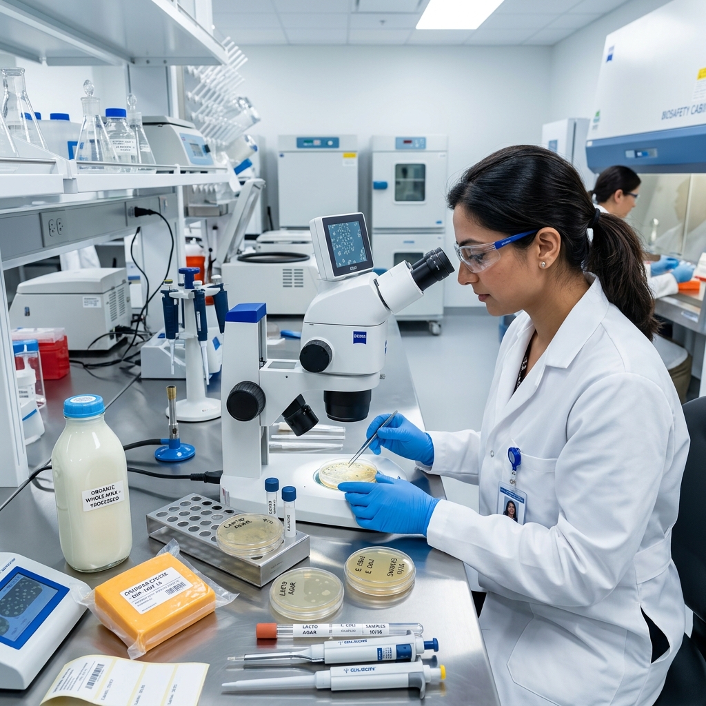 Dairy Safety Testing Laboratory - PBR Laboratories